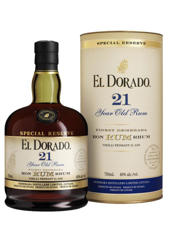 Rum El Dorado 21YO Special Reserve 43% 0,7L (1)
