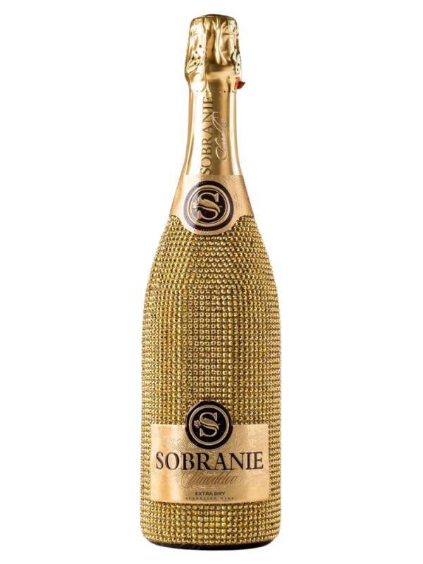 Wino Musujące Sobranie Vinodelov Gold Extra Dry 12% 0,75L (1)