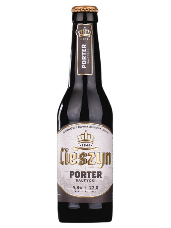 Piwo Cieszyńskie Porter Bałtycki 9,8% 0,5l (1)