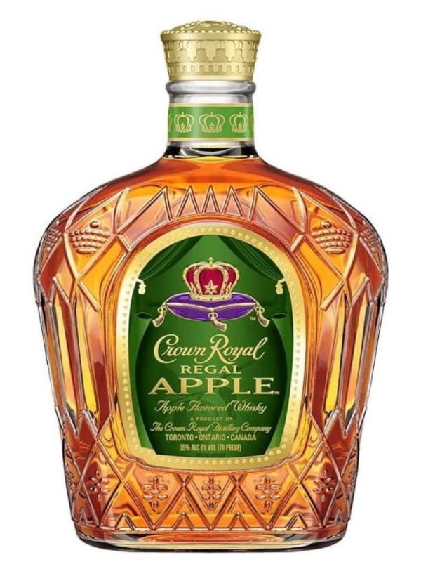 Bourbon Crown Royal Apple 1L 35% (1)