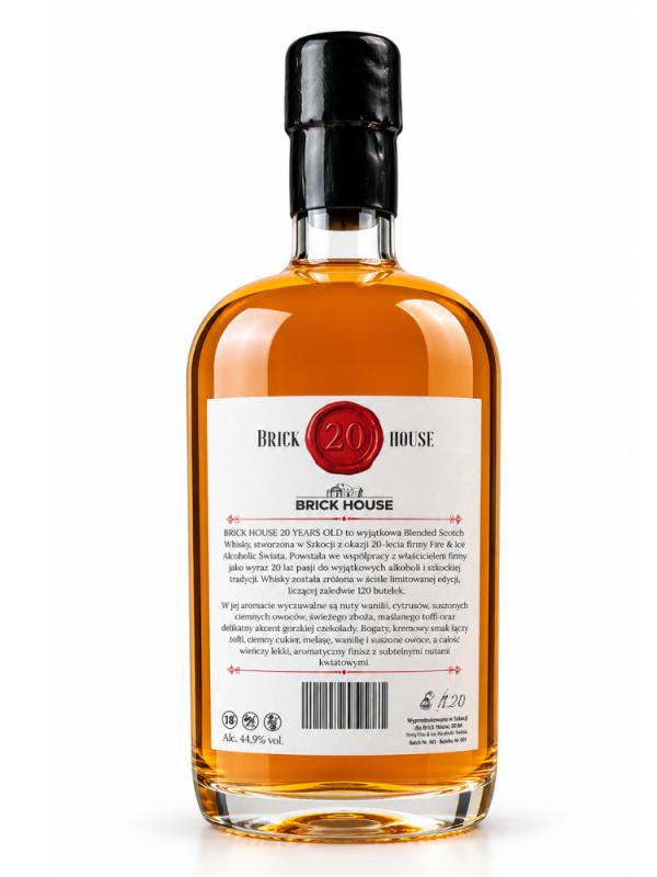 Whisky Festiwal Whisky & Rum 6 Edycja Royal Cabinet 20YO Blended 44% 0,7L (Brick House 20YO) (2)