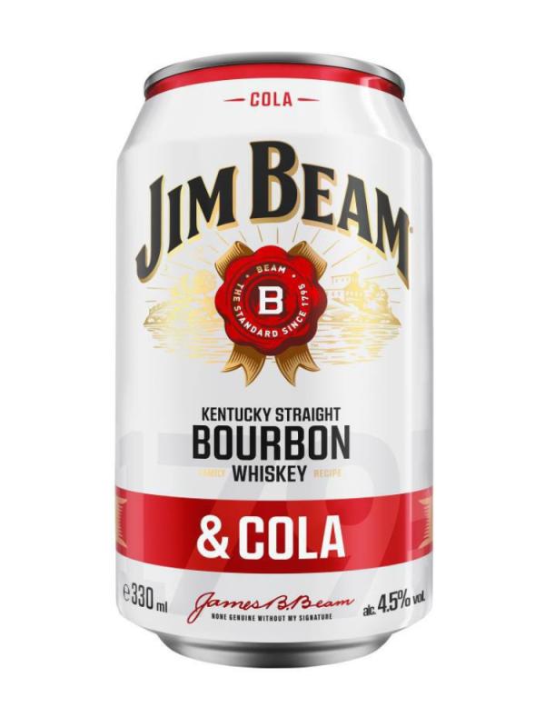 Gotowy drink bourbon Jim Beam i cola w puszce- sklep internetowy (1)