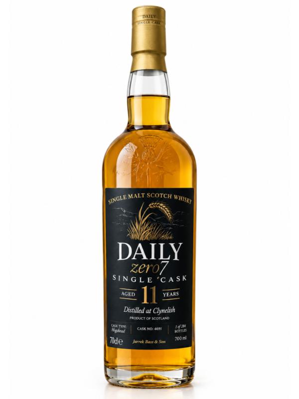Szkocka whisky Clynelish pochodząca z jednej beczki typu Hogshead, limitowana edycja selekcjonera Jarosław Buss & Son. (1)