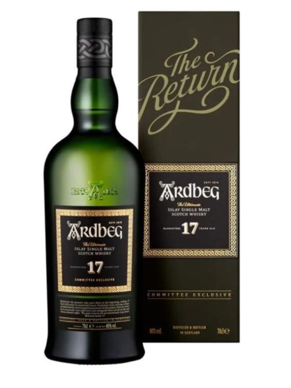 WHISKY ARDBEG 17YO 40% 0,7L (1)