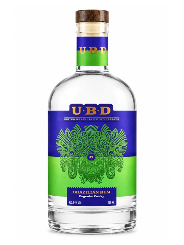 Limitowana do ilości 96 butelek edycja brazylijskiego rumu UBD Engenho Funky.  Alkohol kolekcjonerski,  idealny na prezent. (1)