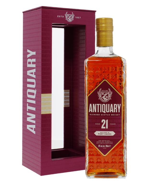 Wyjątkowa szkocka whisky leżakowana w beczkach po Porto Tawny. 21 lat dojrzewania, aksamitny smak i owocowy charakter. (1)