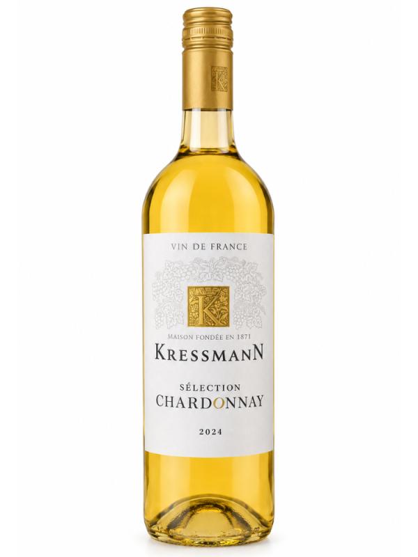 eleganckie, francuskie białe wino wytrawne o świeżym, orzeźwiającym smaku od cenionego francuskiego domu winiarskiego Kressmann z Bordeaux. (1)