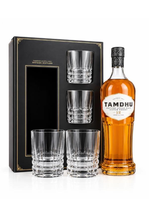Flagowy single malt ze Speyside w luksusowym zestawie ze szklankami. (1)