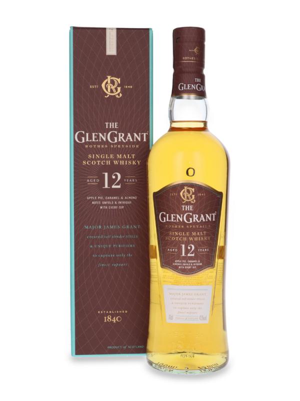 WHISKY GLEN GRANT 12YO SINGLE MALT 0,7L 43% (1)