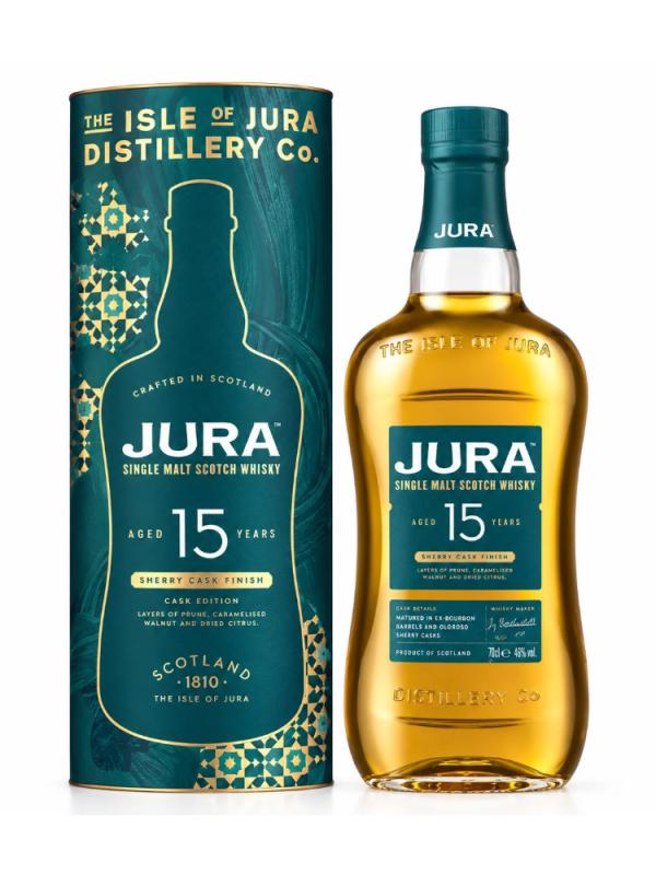WHISKY JURA 15 YEAR OLD MANZANILLA 0,7L 46% (1)