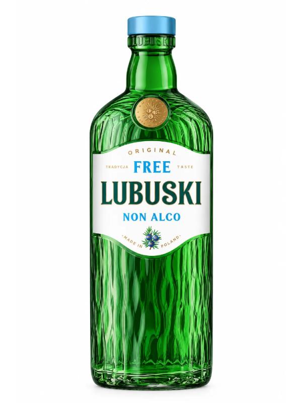 LUBUSKI BEZALKOHOLOWY 0,7L 0% klasyczna ginowa kompozycja jałowca, cytrusów i ziół w wydaniu 0% (1)