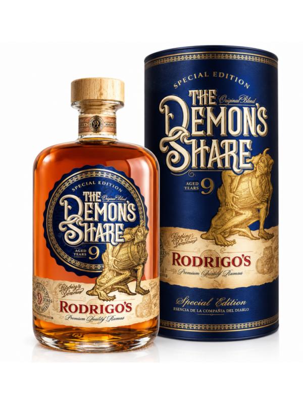 THE DEMON\'S SHARE 9YO PABLO\'S RESERVE 0,7L 40% (1)