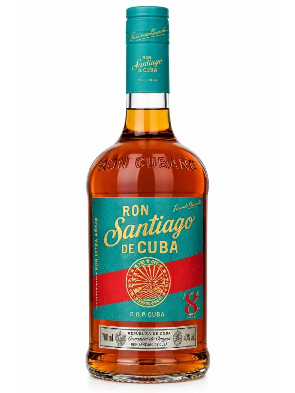 RUM SANTIAGO DE CUBA 8YO 40% 0,7L (1)