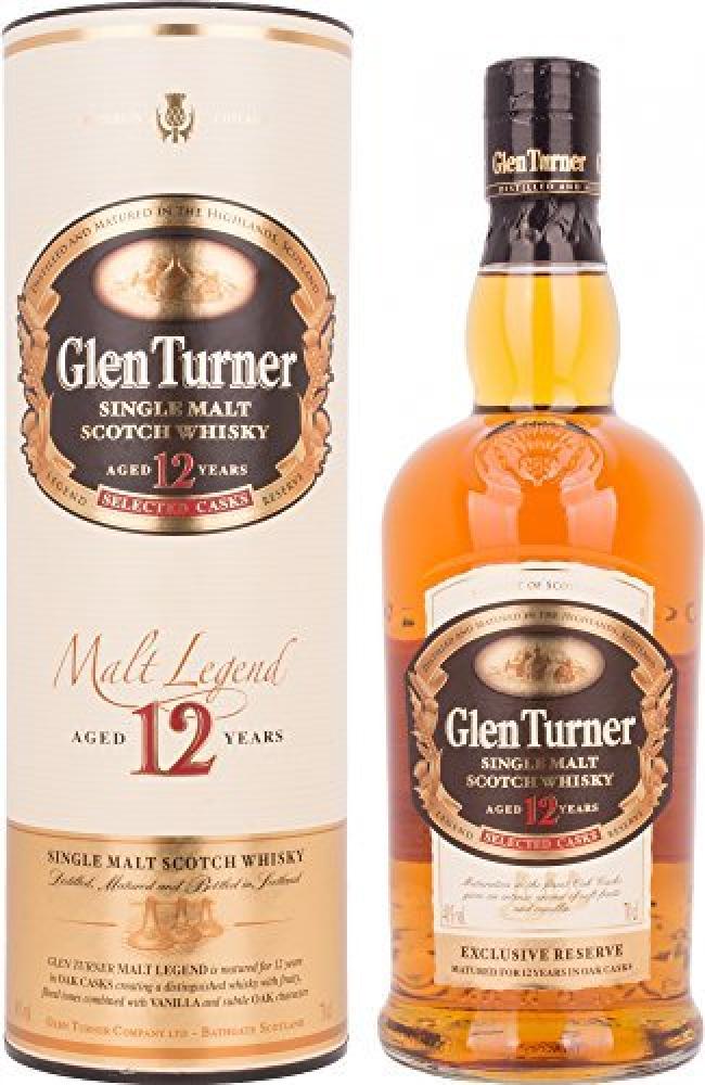 WHISKY GLEN TURNER 12YO SM 40 0,7L SCOTCH whisky online, sklep