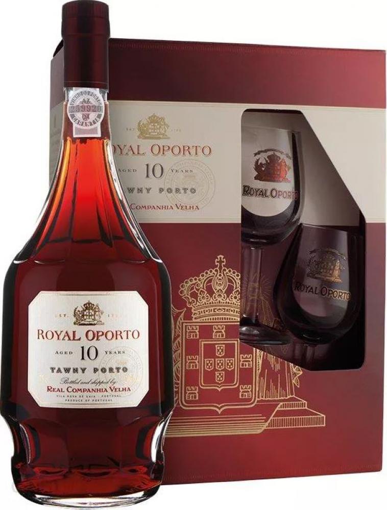 Wino Porto Royal Oporto Tawny 10 YO 0,75l 20 dwa kieliszki