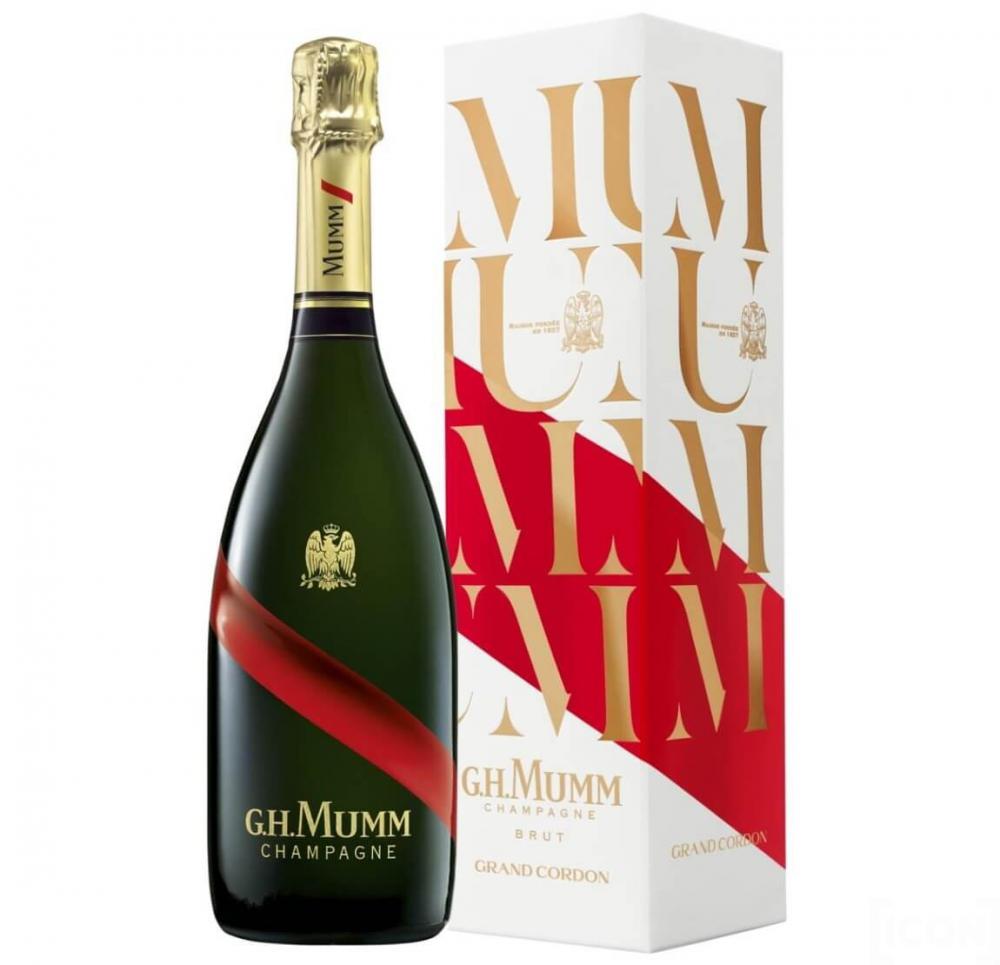 Szampan G.H. Mumm Grand Cordon B/W 0,75l 12% | Alkoholeswiata24