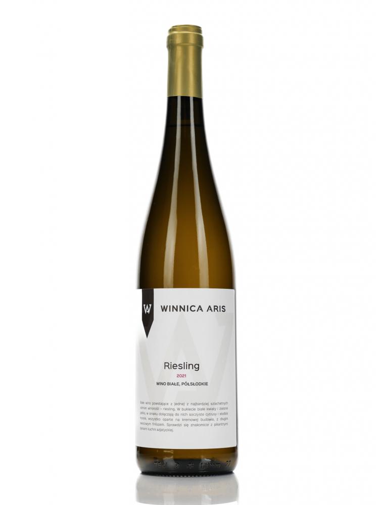 Wino Aris Riesling B/PS 0,75l 11% | Polskie Wino | Alkoholeswiata24