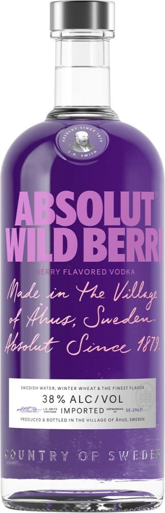 Wódka Absolut Wild Berri 0,7l 38% | cena | online | alkoholeswiata24