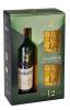 Whisky Glenfiddich 12 YO + 2 szklanki zestaw prezentowy