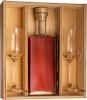 Brandy Set Hann Bottle Marquis de Villard + 2 Kieliszki 0,5L 40%