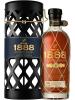 mini: rum Brugal 1888 Gran Reserva Lantern Pack w oryginalnym opakowaniu - świeczniku (1)