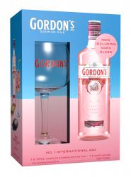 GIN GORDON'S PINK 0,7L 37,5% COPA GLASS + KIELISZEK