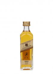 WHISKY JOHNNIE WALKER GOLD AGED 18YO 0,05L 40%