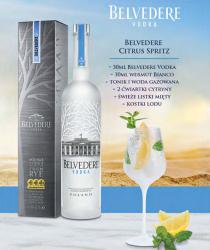 WÓDKA BELVEDERE 40% 0,7L +PUSZKA