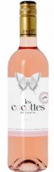 Wino Les Cocottes By Chavin różowe, półwytrawne bezalkoholowe 0% 0,75l