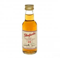 Whisky szkocka Glenfarclas single malt 15 YO 0,05l 46%