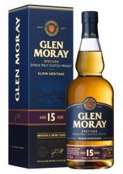 Whisky szkocka Glen Moray 15 YO 0,7l 40% 