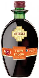 Wino Medinet 250ml  czerwone, słodkie gronowe wino produkowane we Francji