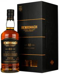Whisky Benromach 40YO 2022 Release Single Malt  40 letnia whisky szkocka