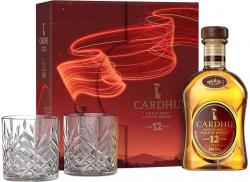 Whisky Cardhu 12YO Single Malt 40% 0,7l + 2 szklanki