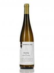 Wino Aris Riesling białe, półsłodkie  polskie wino regionalne