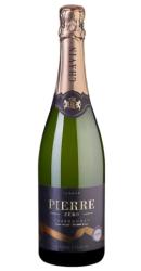 Wino musujące Pierre Chardonnay Sparkling białe, wytrawne bezalkoholowe 0%