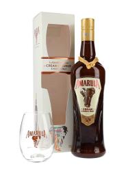 Likier Amarula Marula Fruit Cream + szklanka 0,7l 17%