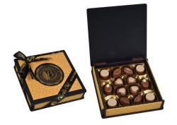 Czekoladki Bolci Wood & Leather Gold Box 170g