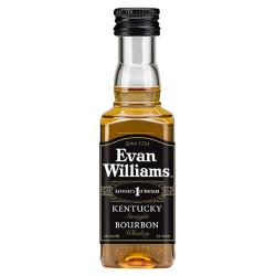 Whiskey bourbon Evan Williams miniaturka 50ml 43%