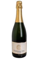 Wino musujące Saganum Chardonnay Sekt Brut białe, półwytrawne 0,75l 12%