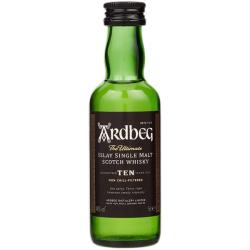 Whisky Ardbeg 10 YO 50ml 46% miniaturka 