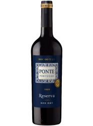 Wino Ponte Reserva 1,5l czerwone, wytrawne w skrzynce Portugalia