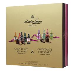 Czekoladki Anthon Berg Chocolate Liqueurs & Cocktails Buteleczki 374g 