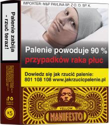 Cygaretki Manifesto Yellow 5 szt/opak. Turcja