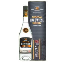 WÓDKA SPECJAŁ BIAŁOWIESKI MOCNY ZBOŻOWY 0,7L 63% TUBA