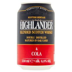 Drink Highlander & Cola 6% 0,33L 