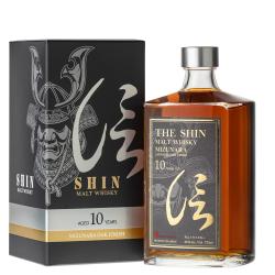 Whisky Shin Pure Malt 10YO Mizunara Oak Finish 48% 0,7L Japonia