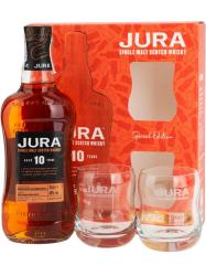 Obrazek dla: Whisky Jura 10 Year Old 0,7L 40% + 2 Szklanki 