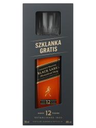 Obrazek dla: Whisky Johnnie Walker Black Label 12 yo + szklanka