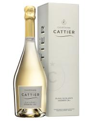Obrazek dla: SZAMPAN CATTIER BLANC DE BLANC PREMIER CRU 12,5% 0,75L KARTON